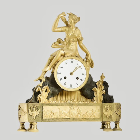 Часы "Диана-охотница", Франция, кон. XVIII - нач. XIX вв.